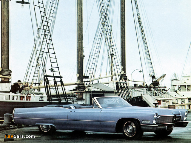 Pictures of Cadillac de Ville Convertible 1968 (640 x 480)