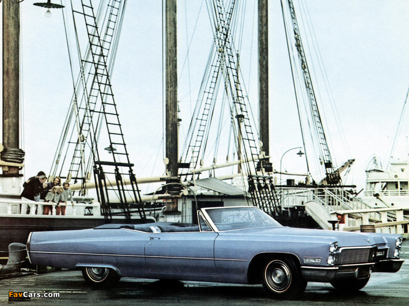 Pictures of Cadillac de Ville Convertible 1968 (800 x 600)