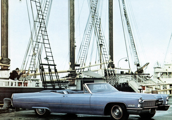 Pictures of Cadillac de Ville Convertible 1968