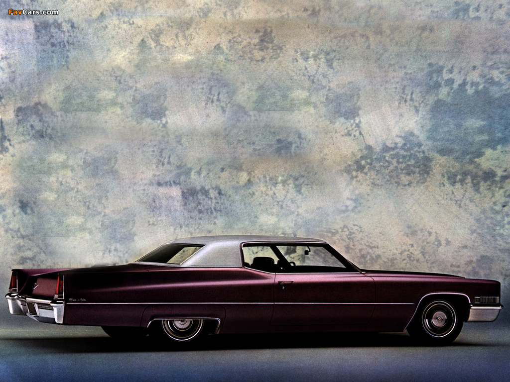 Pictures of Cadillac Coupe de Ville (68347J) 1969 (1024 x 768)