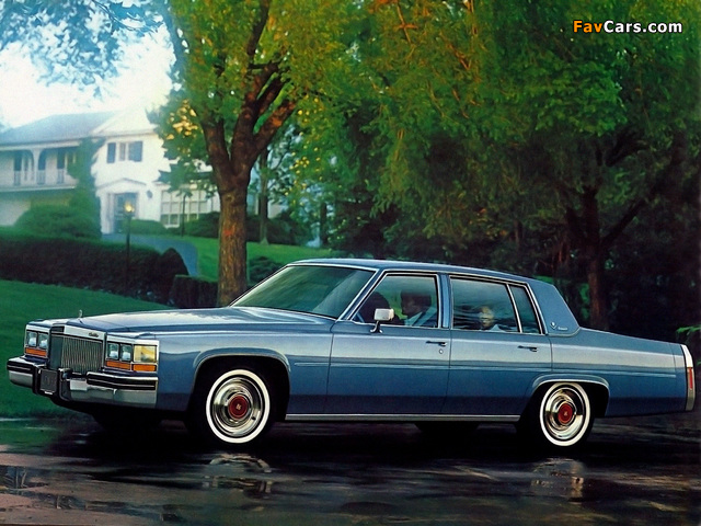 Pictures of Cadillac Sedan de Ville 1980–84 (640 x 480)