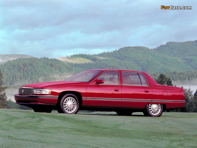 Pictures of Cadillac DeVille Concours 1994–96 (640 x 480)