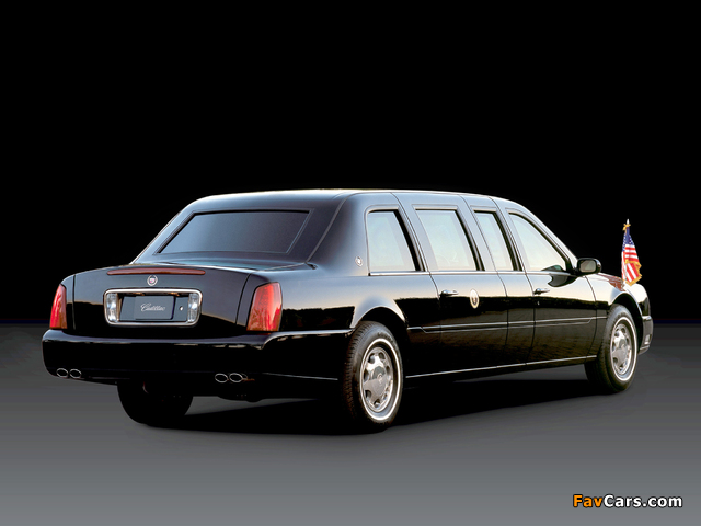 Pictures of Cadillac DeVille Presidential Limousine 2001 (640 x 480)