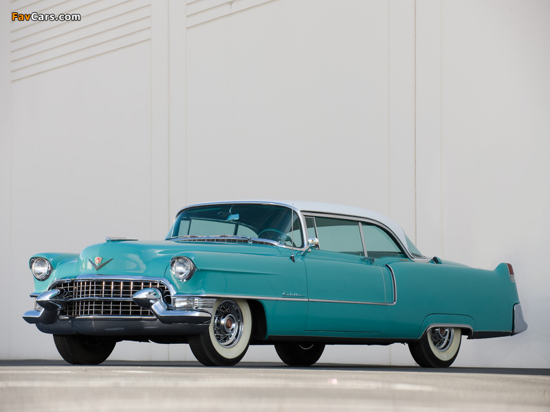 Cadillac Sixty-Two Coupe de Ville 1955 wallpapers (800 x 600)