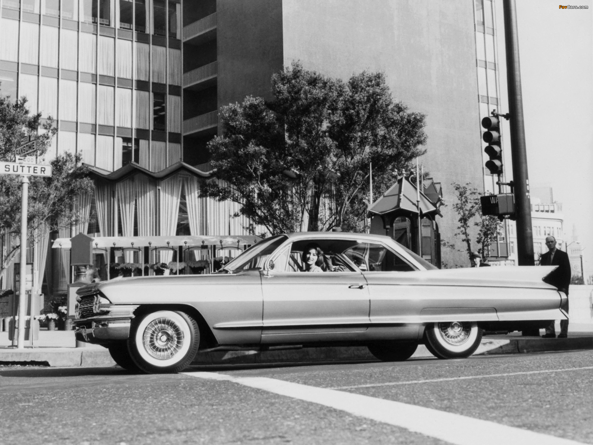 Cadillac Coupe de Ville (6337J) 1961 wallpapers (2048 x 1536)