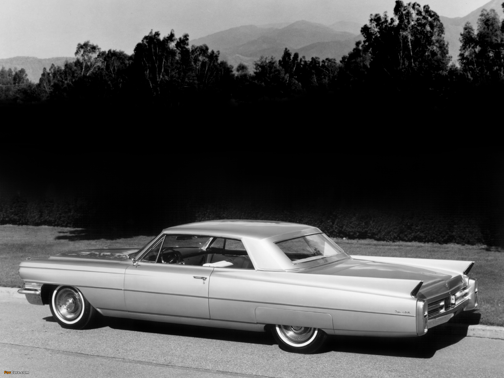 Cadillac Coupe de Ville (6357J) 1963 wallpapers (2048 x 1536)