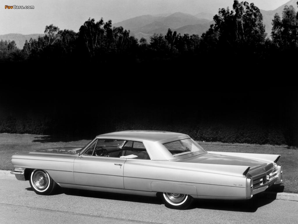 Cadillac Coupe de Ville (6357J) 1963 wallpapers (1024 x 768)