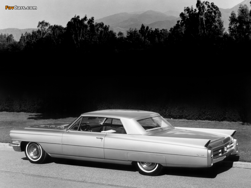 Cadillac Coupe de Ville (6357J) 1963 wallpapers (800 x 600)