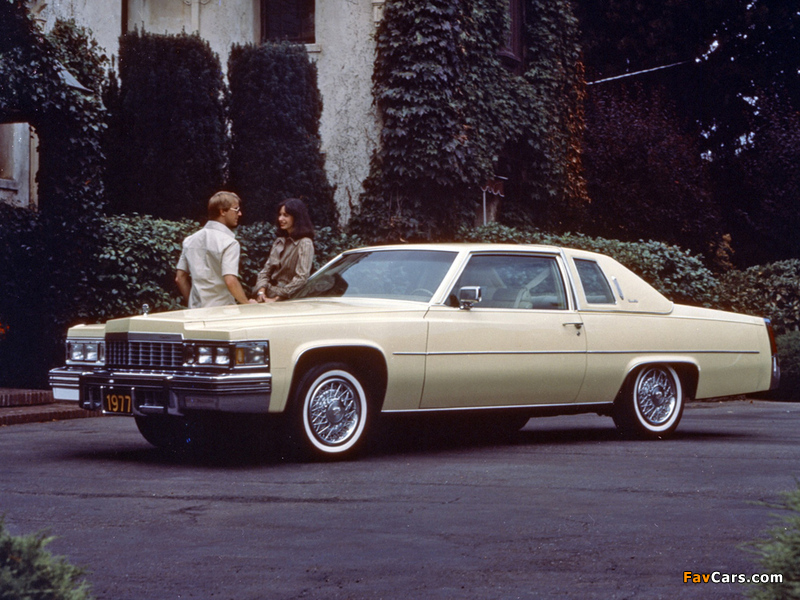 Cadillac Coupe de Ville 1977 wallpapers (800 x 600)