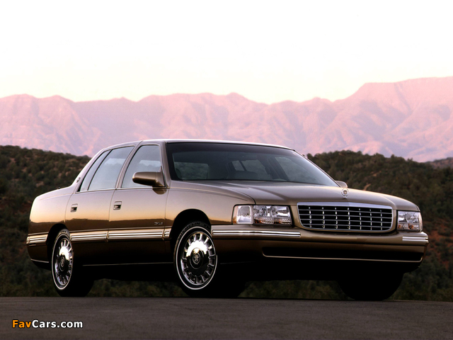 Cadillac DeVille 1997–99 wallpapers (640 x 480)