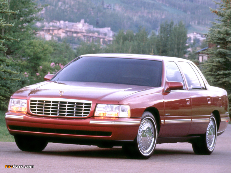 Cadillac DeVille 1997–99 wallpapers (800 x 600)