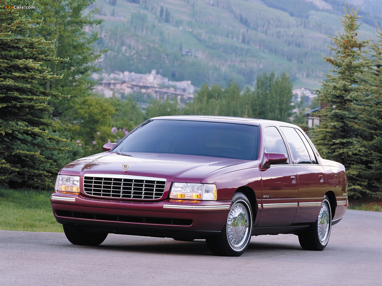 Cadillac DeVille dElegance 1997–99 wallpapers (1280 x 960)