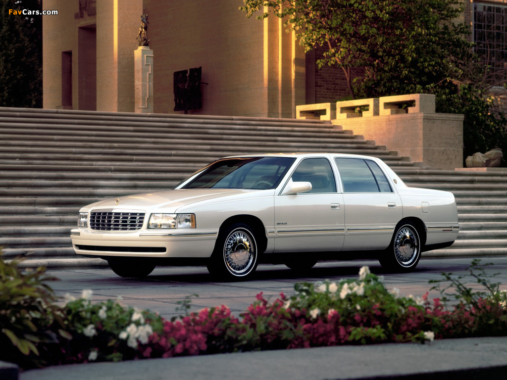 Cadillac DeVille dElegance 1997–99 wallpapers (1024 x 768)