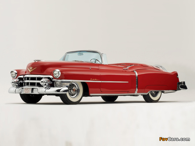 Cadillac Eldorado Convertible 1953 images (640 x 480)