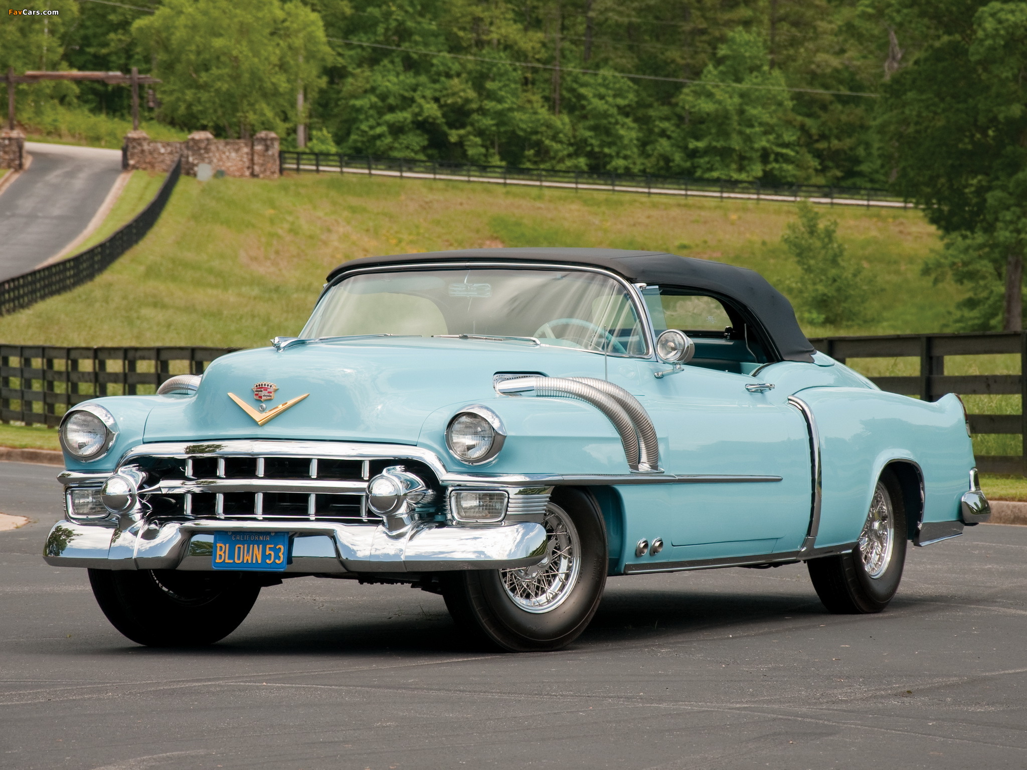Cadillac Eldorado Convertible Supercharged Special 1953 wallpapers (2048 x 1536)
