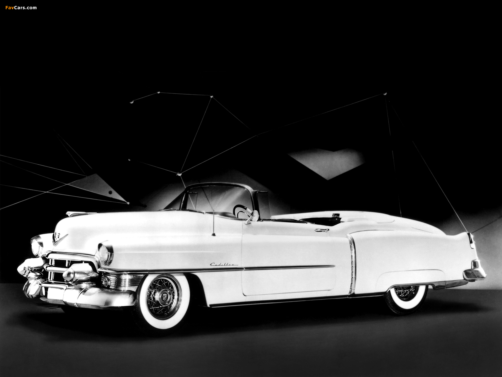 Cadillac Eldorado Convertible 1953 wallpapers (1600 x 1200)
