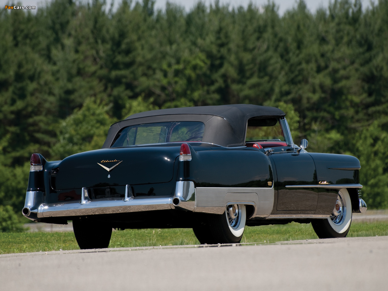 Cadillac Eldorado Convertible 1954 photos (1280 x 960)