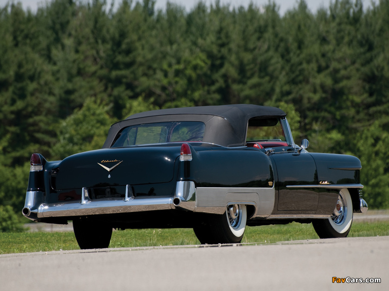 Cadillac Eldorado Convertible 1954 photos (800 x 600)