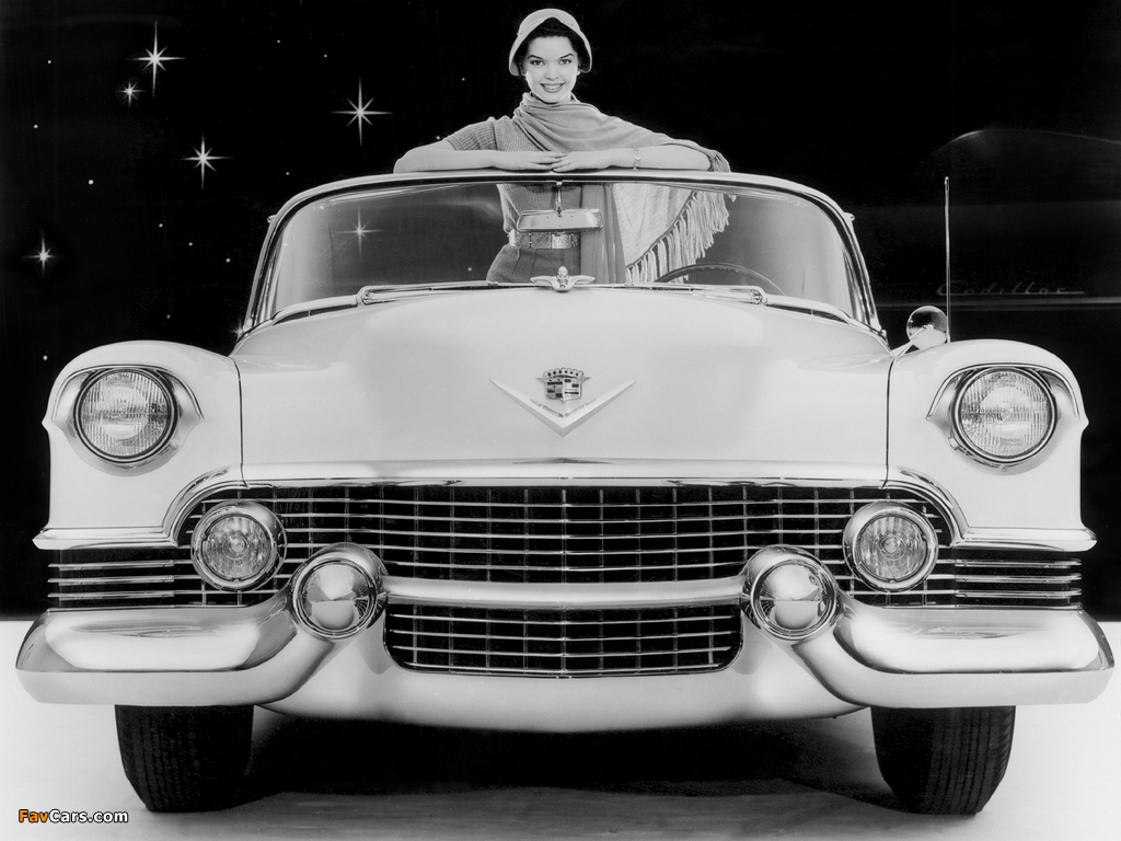 Cadillac Eldorado Convertible 1954 pictures (1024 x 768)
