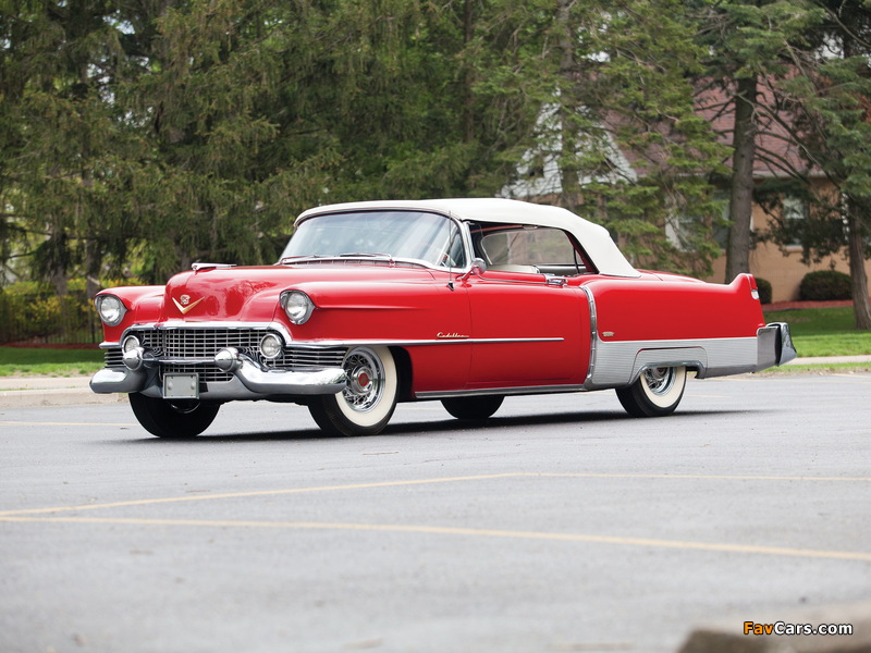 Cadillac Eldorado Convertible 1954 pictures (800 x 600)