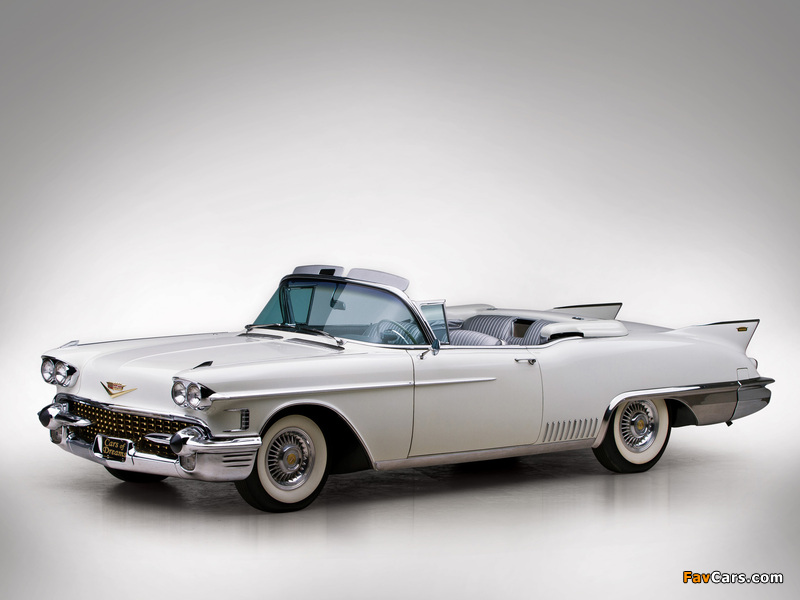 Cadillac Eldorado Biarritz (6267SX) 1958 photos (800 x 600)