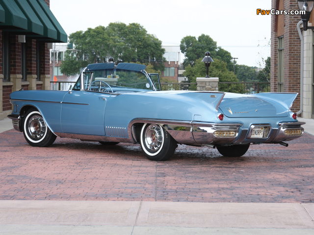 Cadillac Eldorado The Raindrop Dream Car 1958 wallpapers (640 x 480)