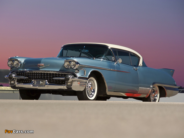 Cadillac Eldorado Seville (6237SDX) 1958 wallpapers (640 x 480)