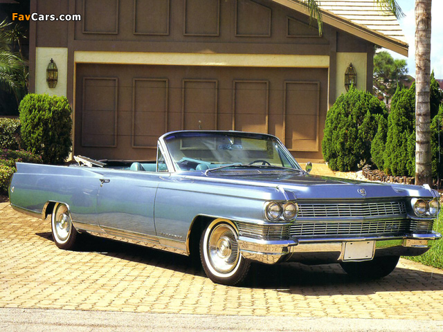 Cadillac Fleetwood Eldorado Convertible 1964 images (640 x 480)