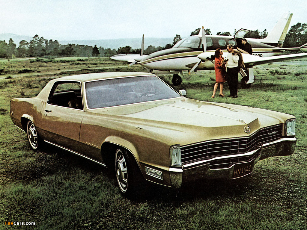 Cadillac Fleetwood Eldorado 1968 images (1024 x 768)