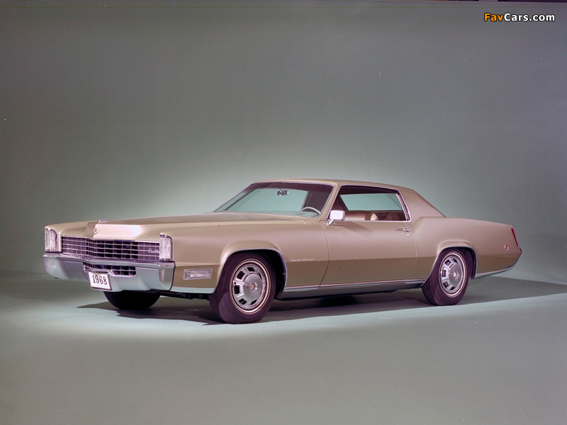 Cadillac Fleetwood Eldorado 1968 photos (800 x 600)