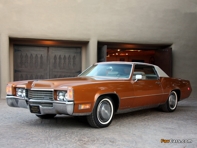 Cadillac Fleetwood Eldorado 1970 photos (640 x 480)