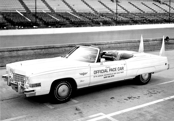 Cadillac Eldorado Convertible Indy 500 Pace Car 1973 photos
