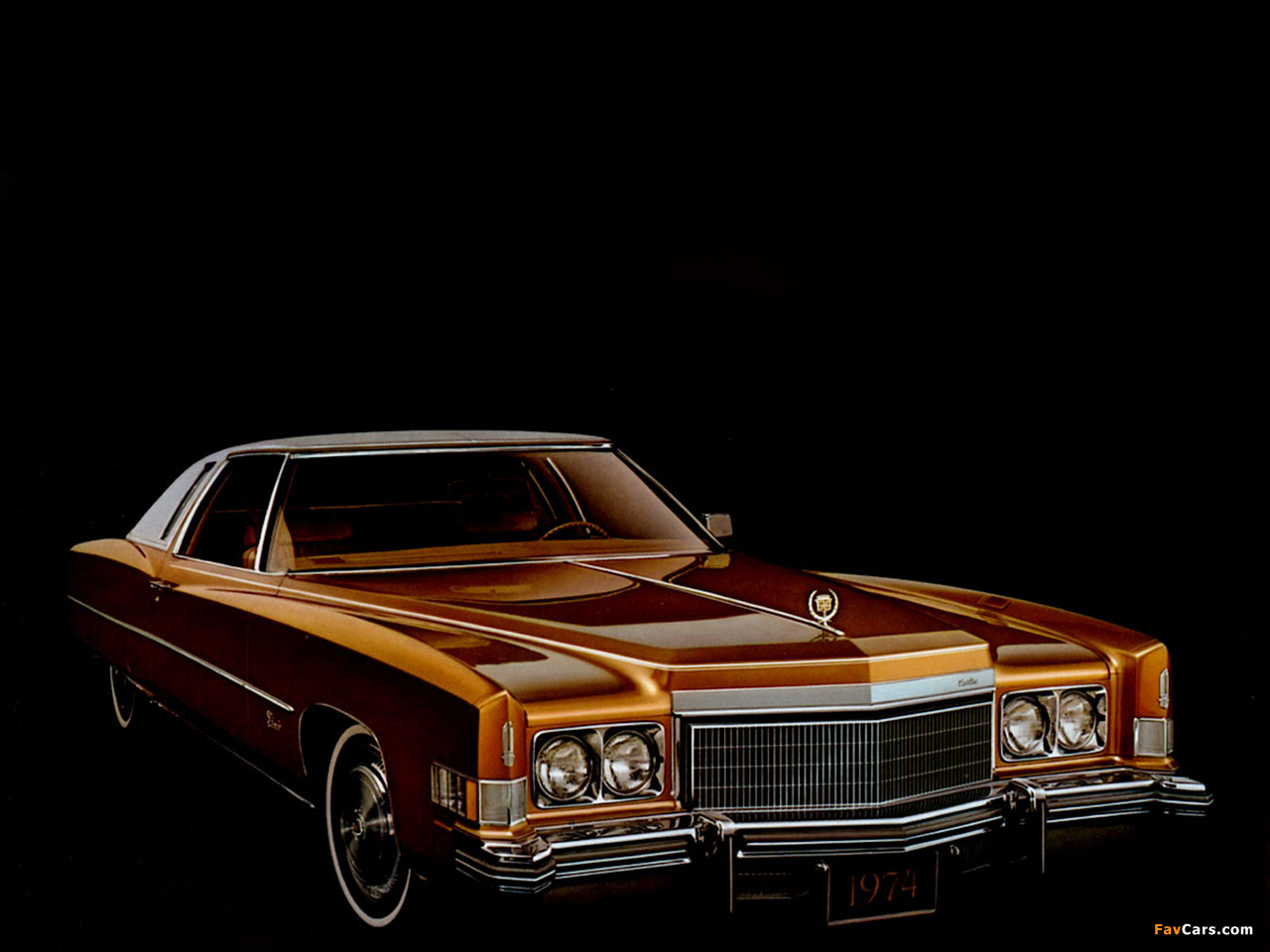 Cadillac Eldorado Coupe 1974 pictures (1280 x 960)