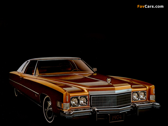 Cadillac Eldorado Coupe 1974 pictures (640 x 480)