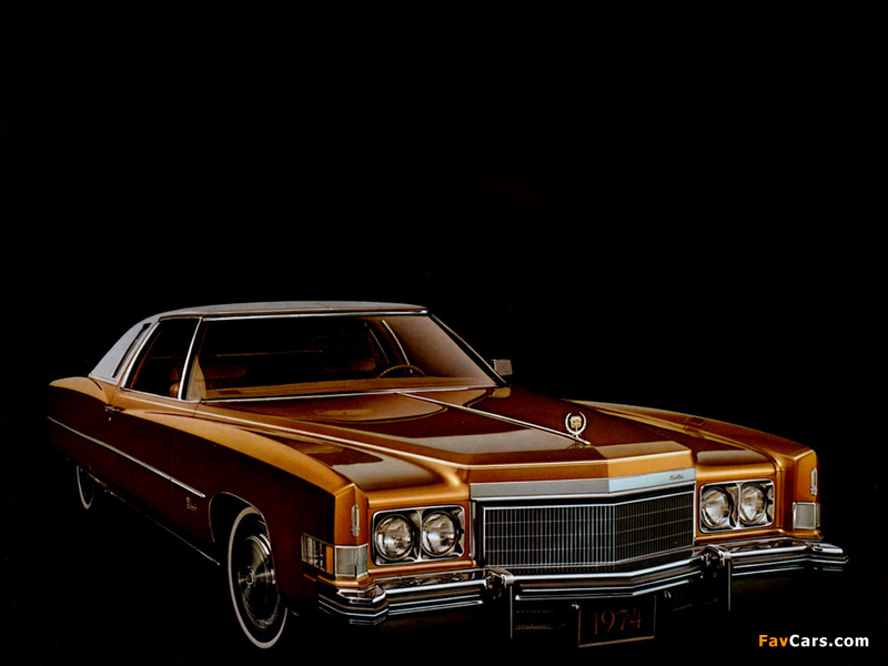 Cadillac Eldorado Coupe 1974 pictures (800 x 600)