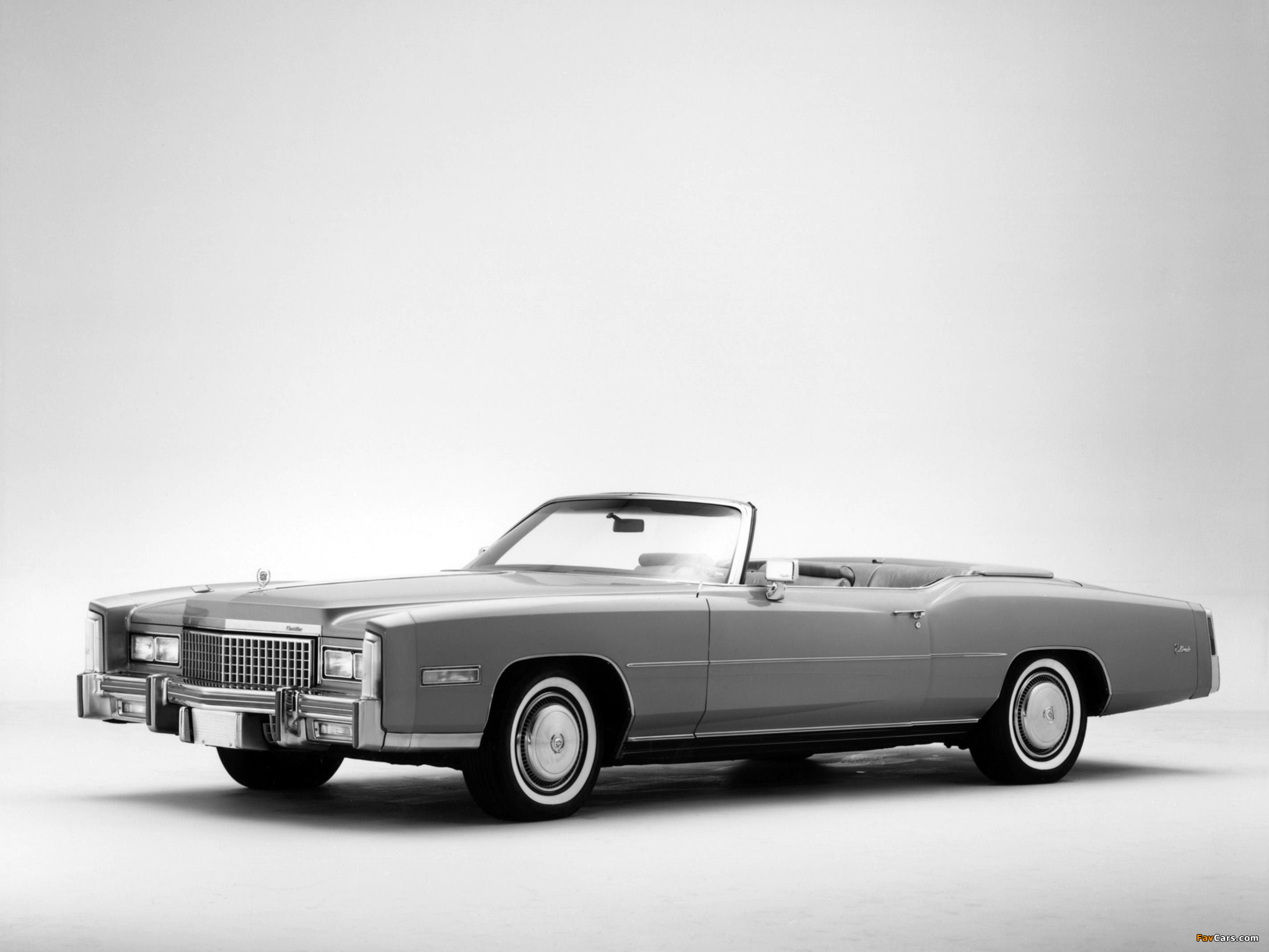 Cadillac Fleetwood Eldorado Convertible (L67/E) 1975 photos (2048 x 1536)