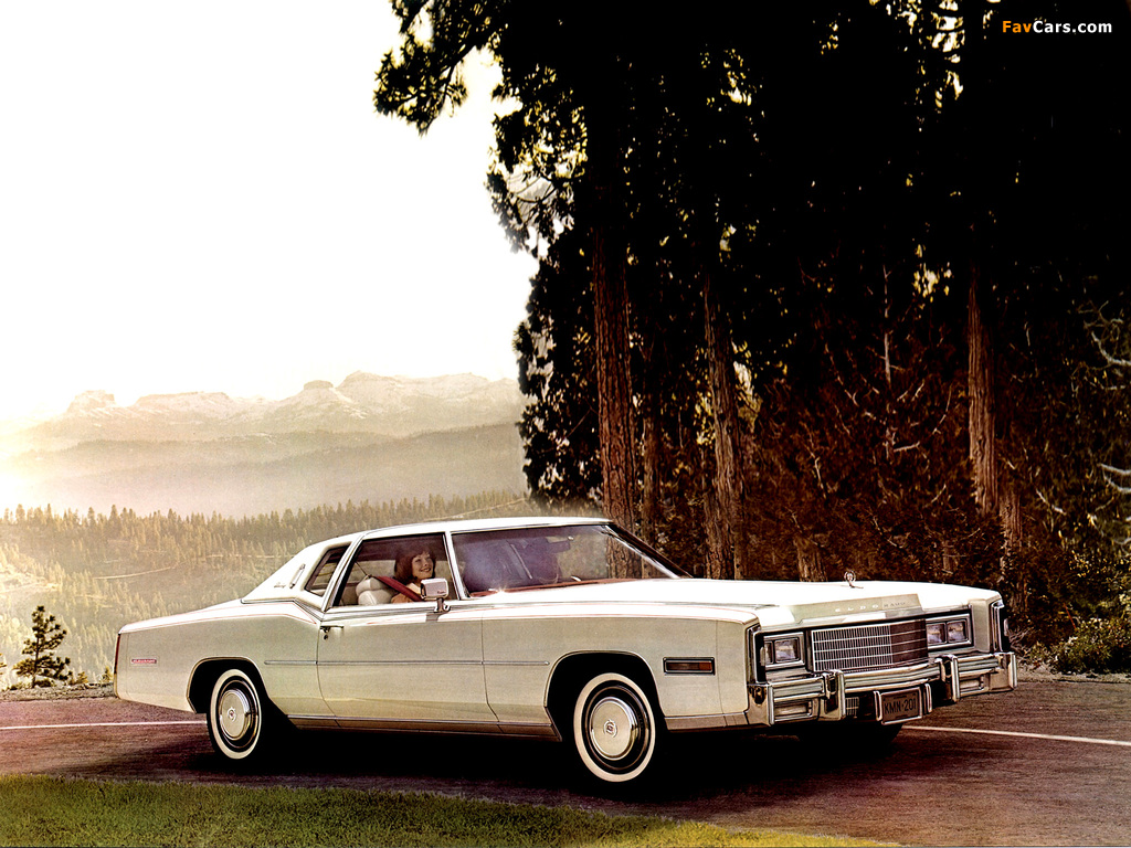Cadillac Eldorado Coupe 1977 wallpapers (1024 x 768)
