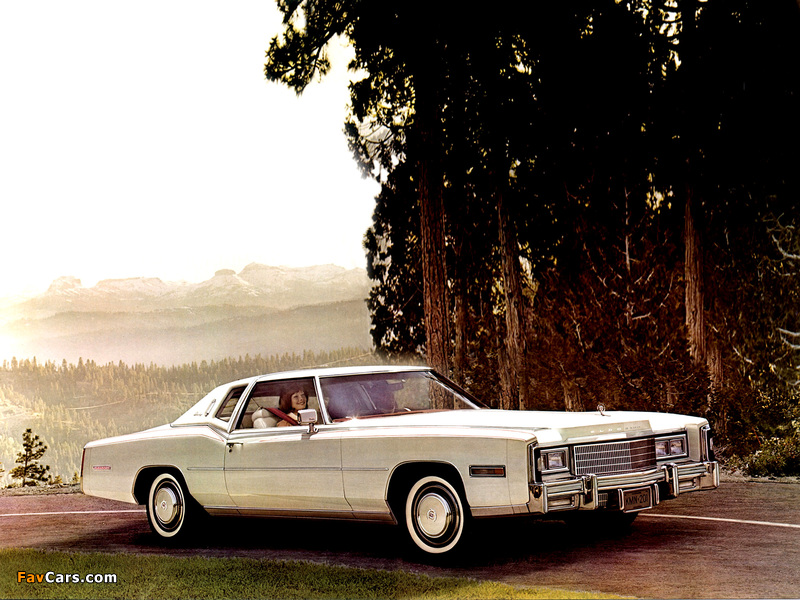 Cadillac Eldorado Coupe 1977 wallpapers (800 x 600)