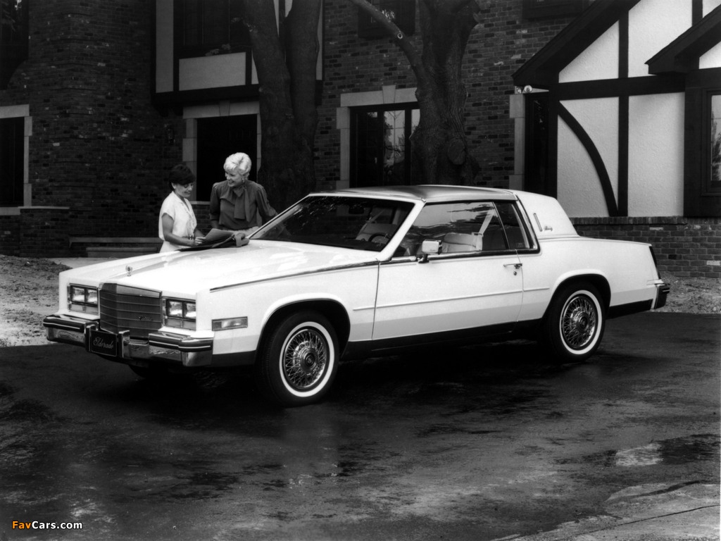 Cadillac Eldorado Biarritz 1984–85 photos (1024 x 768)