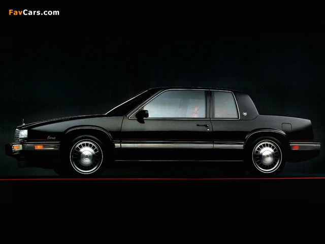 Cadillac Eldorado 1986–91 images (640 x 480)