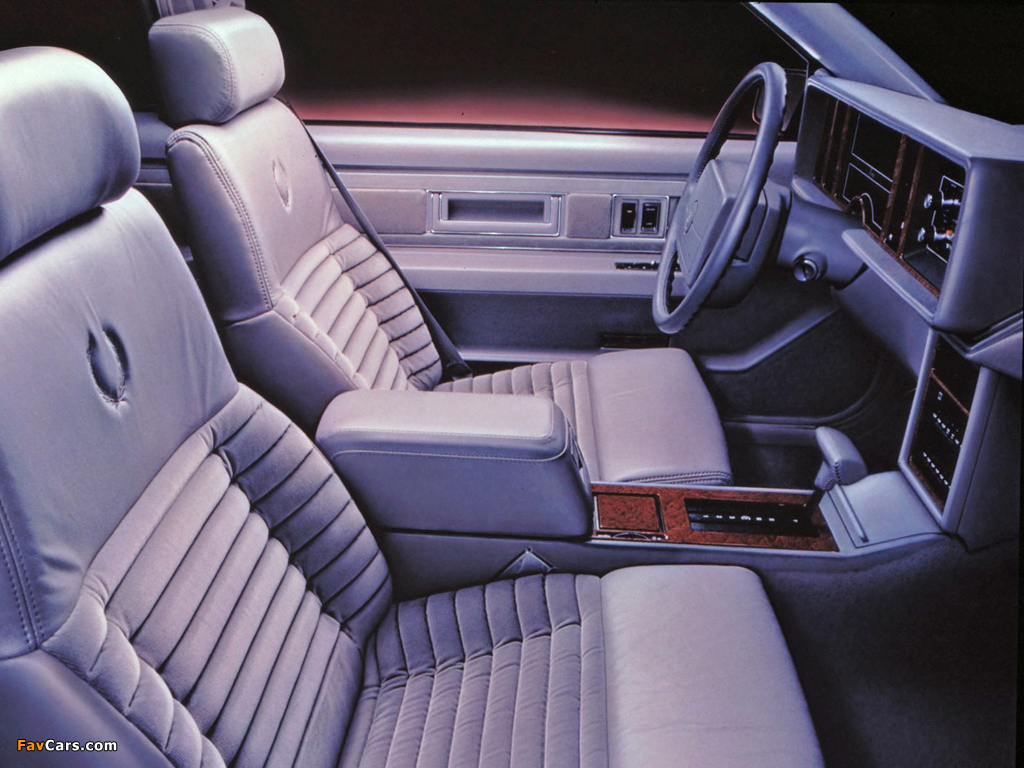 Cadillac Eldorado 1986–91 wallpapers (1024 x 768)