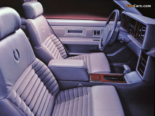 Cadillac Eldorado 1986–91 wallpapers (640 x 480)