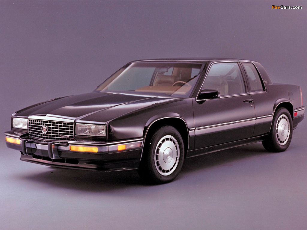 Cadillac Eldorado Touring Coupe 1990–91 wallpapers (1024 x 768)