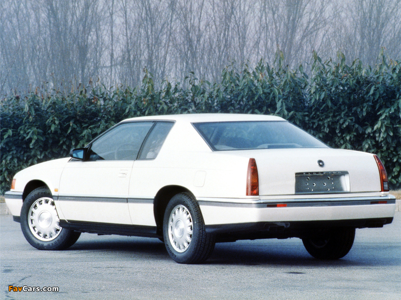 Cadillac Eldorado Touring Coupe EU-spec 1992–94 wallpapers (800 x 600)