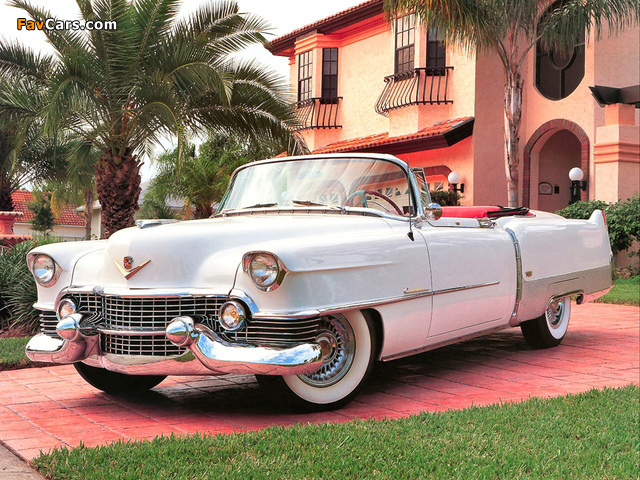 Images of Cadillac Eldorado Convertible 1954 (640 x 480)