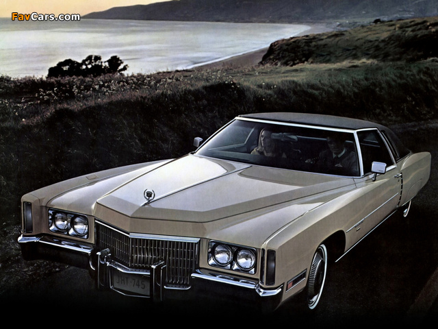 Images of Cadillac Fleetwood Eldorado (69347H) 1971 (640 x 480)