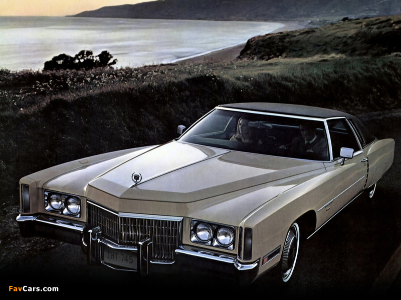 Images of Cadillac Fleetwood Eldorado (69347H) 1971 (800 x 600)