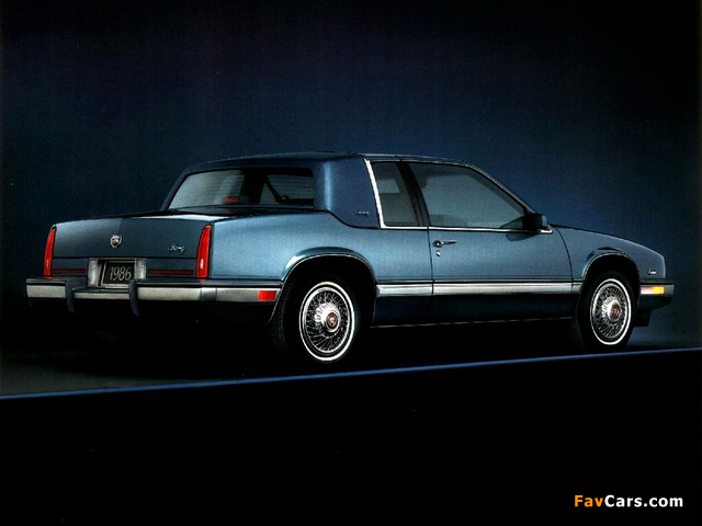 Images of Cadillac Eldorado Biarritz 1986–91 (640 x 480)