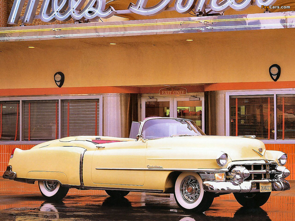Photos of Cadillac Eldorado Convertible 1953 (1024 x 768)
