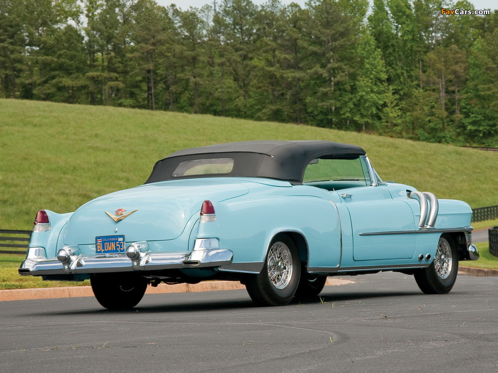 Photos of Cadillac Eldorado Convertible Supercharged Special 1953 (1024 x 768)